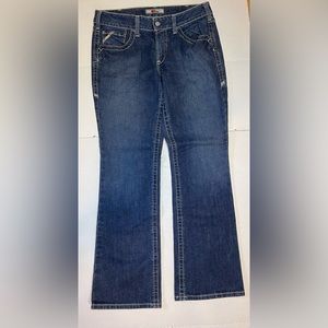 ARIAT FR MID RISE BOOT CUT JEANS 32R